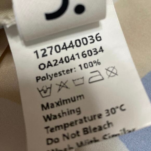 Commense Soleil Sun Multicolor Abstract Sleeveless Empire A Line Midi Dress S - Picture 5 of 5